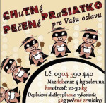 Pečené prasiatko, cele zapadne a stredne Slovensko, Dovoz – fotka 2